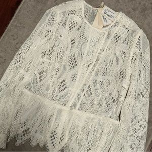 MAJE- Women’s Maje lace blouse NWT | Size 1